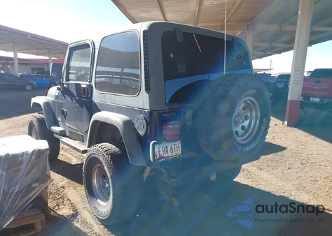 2000 Jeep Wrangler Sport z USA, uszkodzony, nr VIN 1J4FA49SXYP793498